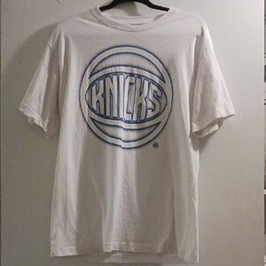 SPECIAL 2/$25 White Knicks Graphic T-Shirt